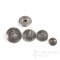 GALAHAD Antique Silver Knight's Armor Buttons, Made in Paris