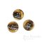 ELLIS Tiger Brown First-Class Genuine Horn Suit Buttons, Made in Germany