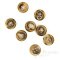 ELLIS Tiger Brown First-Class Genuine Horn Suit Buttons, Made in Germany