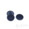 LUCA Classic Matte Dark Vibrant Blue Corozo Suit Buttons, Made in Italy