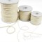 GWINN Twisted Cotton Cord, Undyed Natural Color, Sold by the Yard