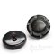 FRIGG Decorative Black-ish Buffalo Horn Buttons, Made in Germany