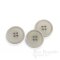 CULLEN Refined Oyster Gray Corozo Suit Buttons, Made in Italy