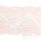 8" Wide Blush Pink Floral Stretch Lace, Made in France
