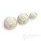 US Army Pale Silver Uniform Buttons, Made in France