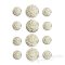 US Army Pale Silver Uniform Buttons, Made in France