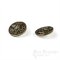 Antique Brass Hunting Tableau Metal Buttons, Made in France