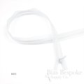 8" Transparent Invisible Zippers, Size #3, Bias Bespoke Brand