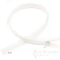 8" Transparent Invisible Zippers, Size #3, Bias Bespoke Brand
