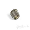 LOCKE Nickel-Plated Bronze Open End Tailor's Thimbles, Made in New Zealand