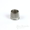 LOCKE Nickel-Plated Bronze Open End Tailor's Thimbles, Made in New Zealand