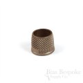 LOCKE Bronze Open End Tailor's Thimbles, Made in New Zealand