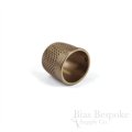 LOCKE Bronze Open End Tailor's Thimbles, Made in New Zealand