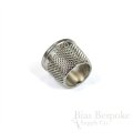 LOCKE Nickel-Plated Bronze Open End Tailor's Thimbles, Made in New Zealand