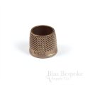 LOCKE Bronze Open End Tailor's Thimbles, Made in New Zealand