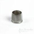 LOCKE Nickel-Plated Bronze Open End Tailor's Thimbles, Made in New Zealand