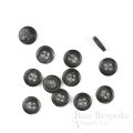 ZAIRE Horn-Effect Shirt Buttons, Made in Italy