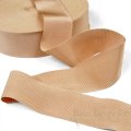VERA 2" Cotton & Viscose Petersham Grosgrain Ribbon, Made in Italy