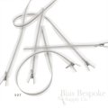 8" Transparent Invisible Zippers, Size #3, Bias Bespoke Brand