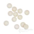LUCA SHIRT 1/2" Classic Matte Corozo Buttons, Made in Italy