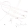 8" Transparent Invisible Zippers, Size #3, Bias Bespoke Brand