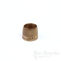 LOCKE Bright Bronze Open End Tailor's Thimbles, Made in New Zealand