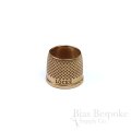 LOCKE Bright Bronze Open End Tailor's Thimbles, Made in New Zealand