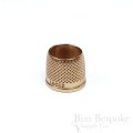 LOCKE Bright Bronze Open End Tailor's Thimbles, Made in New Zealand