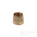LOCKE Bright Bronze Open End Tailor's Thimbles, Made in New Zealand