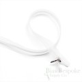 12" Transparent Invisible Zippers with Silver Pullers, Size #3, Bias Bespoke Brand
