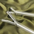 20" Transparent Invisible Zippers with Silver Pullers, Size #3, Bias Bespoke Brand