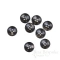 NEW BRADEN Brownish Black Buffalo Horn Suit & Coat Buttons, Made in Italy