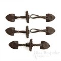 7" Genuine Leather Toggle Closures, Made in Italy