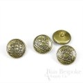 SLOCUM Antique Gold Sailing Ship Buttons, Made in France