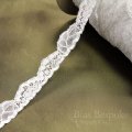 INDRA Narrow Stretch Lace Trim