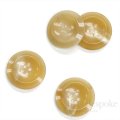 HIRO Sharp Butterscotch Blonde Real Horn Overcoat Buttons, Made in Germany