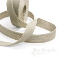 RINCA Natural Linen and Cotton Ribbon Tape, Made in Italy
