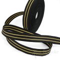BRUNO 1" Wide Metallic Black Military-Style Trim