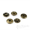 KO Extra Large Sew On Metal Snaps, 25mm