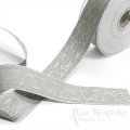 EMMA Floral Jacquard Trim, 30mm Wide, Made in Italy