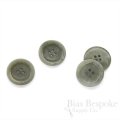 GAGE Chic Sage Gray Corozo Buttons, Made in Italy