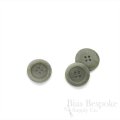 GAGE Chic Sage Gray Corozo Buttons, Made in Italy