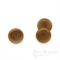 GAGE Chic Spice Brown Corozo Suit and Overcoat Buttons, Made in Italy