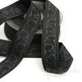 EMMA Floral Jacquard Trim, 30mm Wide, Made in Italy