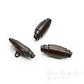 EVIGLA Leather Toggle Buttons In Six Colors, Made in Italy