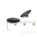 EVIGLA Leather Toggle Buttons In Six Colors, Made in Italy