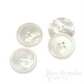 TITO Genuine Mother of Pearl Buttons for Suits & Coats, Made in Italy