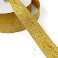 ROWAN 30mm Bullion Braid Trim with Leaf Pattern