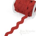 DEJA 14mm Viscose-Rayon Ric Rac Trim, Made in Italy