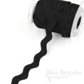 DEJA 14mm Viscose-Rayon Ric Rac Trim, Made in Italy